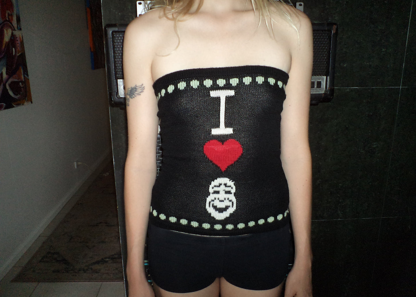 I <3 :) Tube - Black