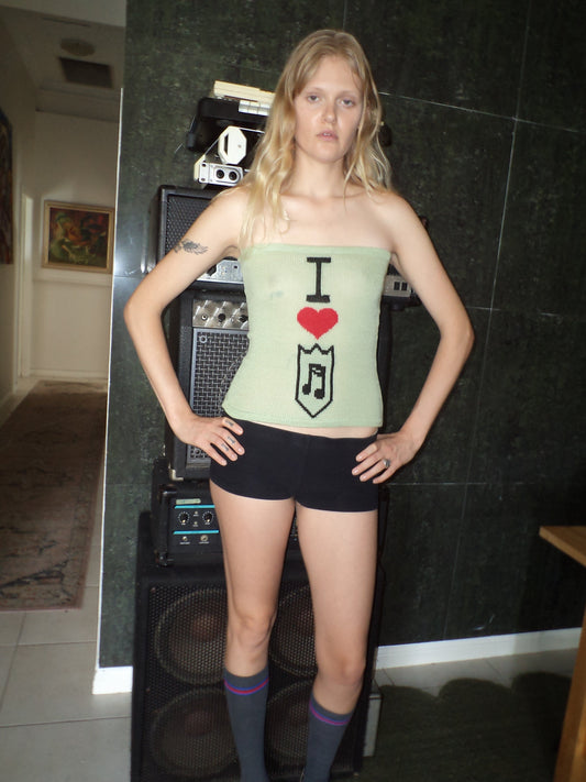 I <3 Music Tube - Mint