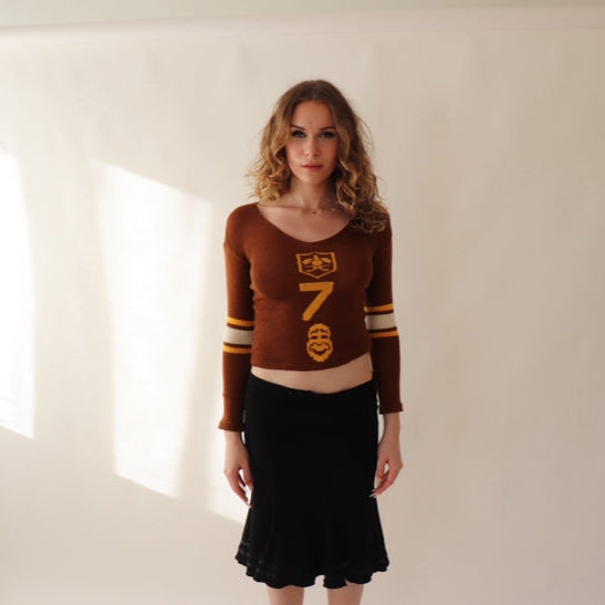 'Sigil 'Long Sleeve - Brown/Yellow